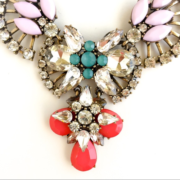 Jcrew crystal wings statement necklace - Picture 5 of 7